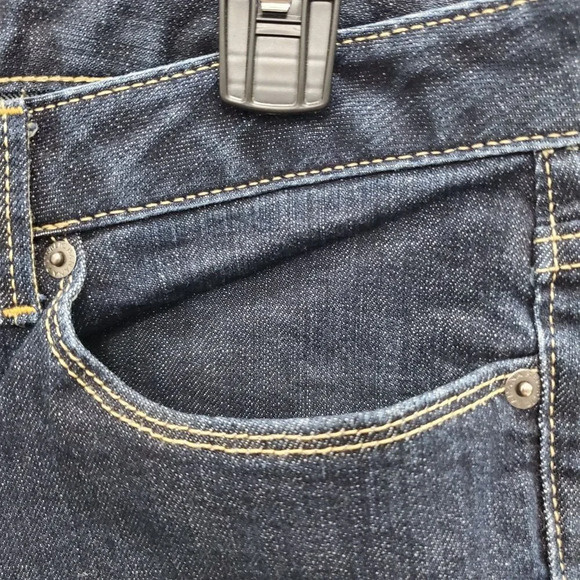 Banana Republic Factory Women's Dark‎ Wash Stretch Bootcut Jeans Size 6R - Picture 3 of 8